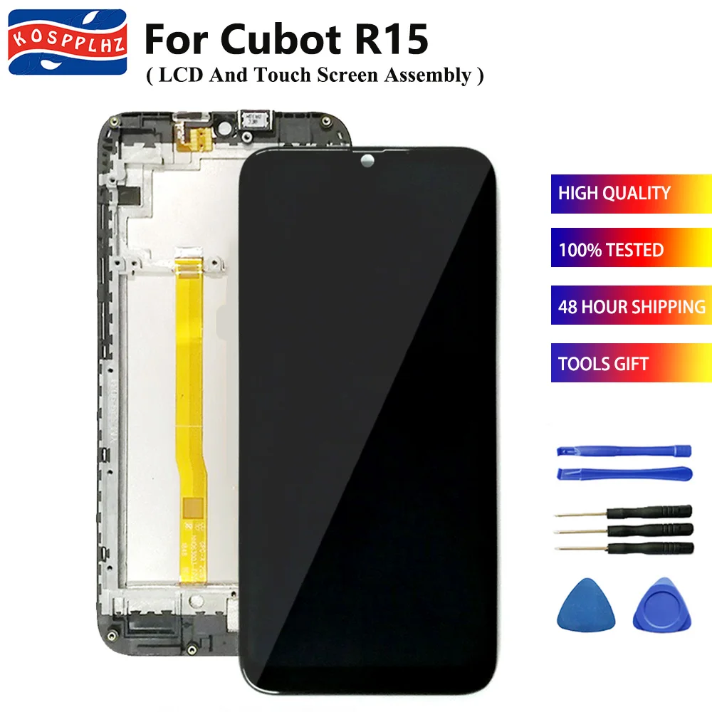 6 26 &quotчасть для Cubot R15 ЖК-дисплей и сенсорная панель дигитайзер + оригинальная