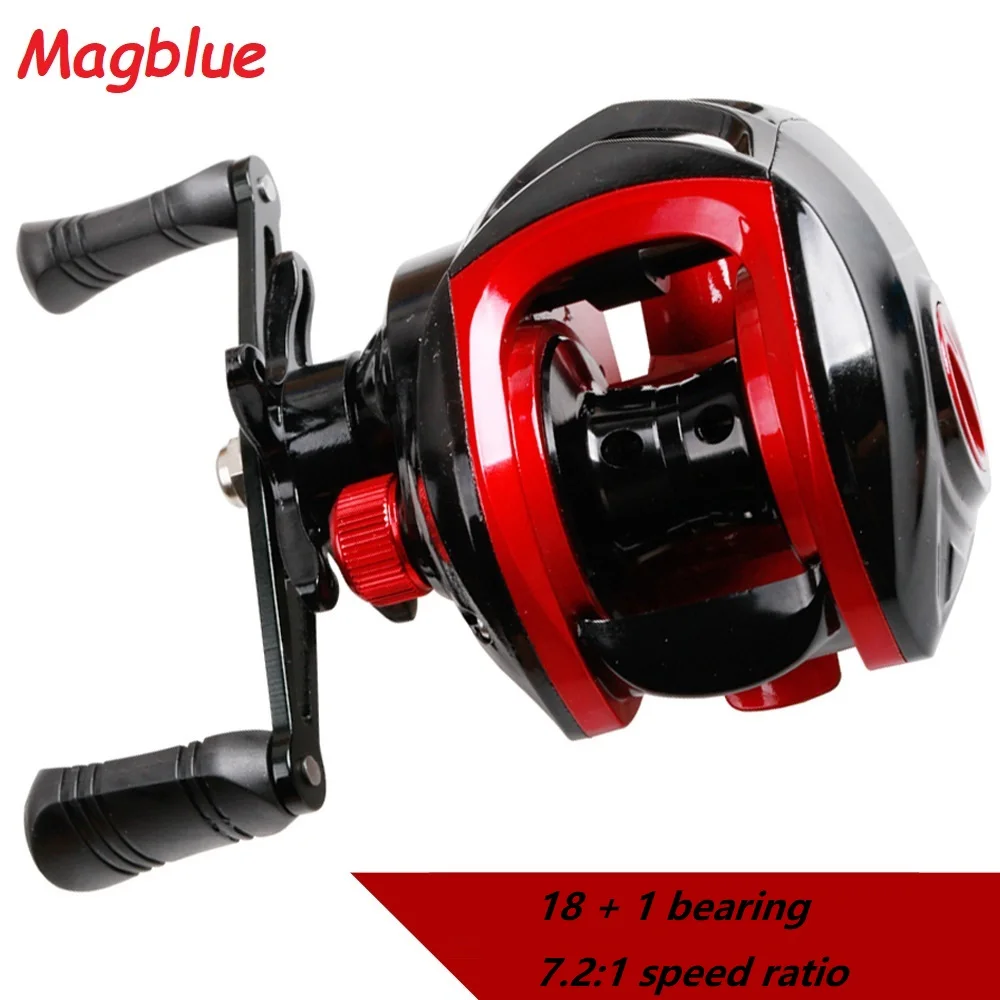 

MAGBLUE 1pcs Fishing Reel Water drop wheel explosion proof wire long throw wheels Ball Grip Spool Spinning Reel Fishing Tackle