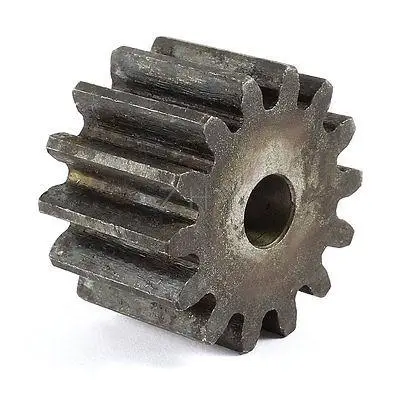 

Gray 10mm x 40mm x 25mm Module 2.5 14 Teeth Metal Straight Spur Gear Wheel