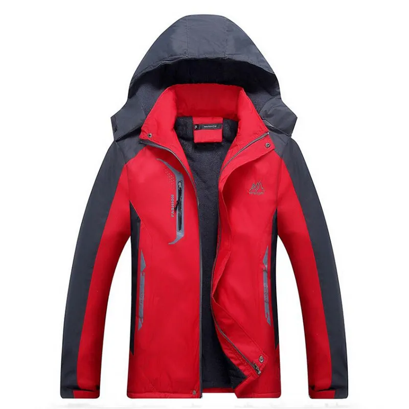 Inverno Inner Velo dos homens Casaco Marca Jaqueta Esporte Ao Ar Livre Quente Para Prova D' agua Para Caminhadas Camping Trekk