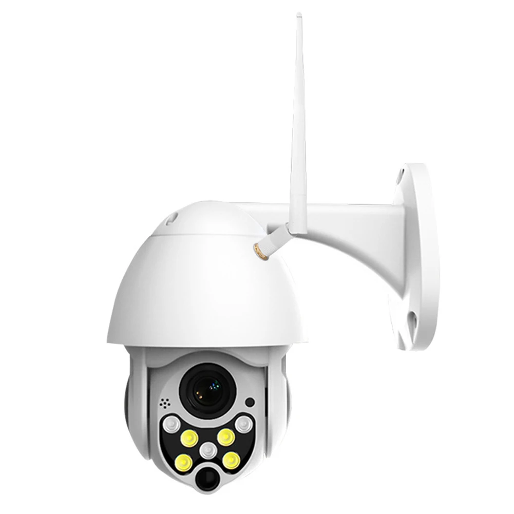 

Security Camera HD 1080P 7 LED Mini WiFi Dome IP Cameras Night Vision Full Color Motion Detection JFlyer