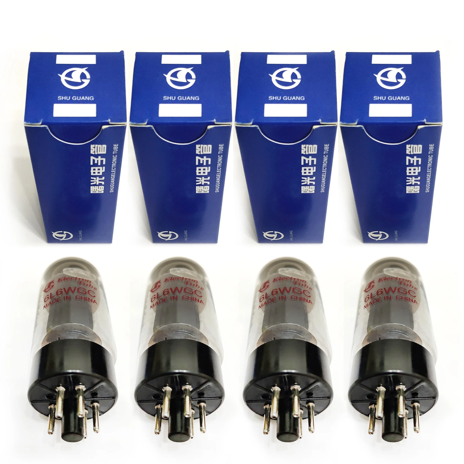 New 5881A 6L6WGC ShuGuang Amplifier Power Vacuum Tubes Guitar Valve Preamplifier Audio 6L6GC 6P3S 6L6WGB 5881WXT Original Box