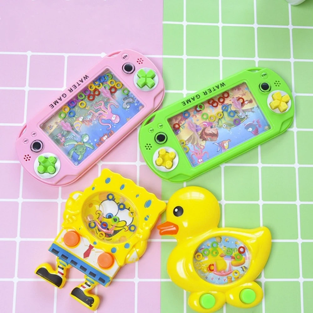 One Vintage Water Ring Game Machine Child Handheld Game Machine Water  Circle Ring Toss Squeeze Toy Parent Child Toy Sensory Toy| | - AliExpress