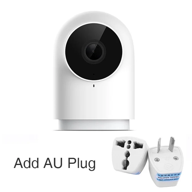 Add AU plug Aqara 1080P умная камера G2 hub Gateways Edition Zigbee связь IP Wifi Беспроводная облачная Домашняя безопасность умные устройства - Цвет: Add AU plug