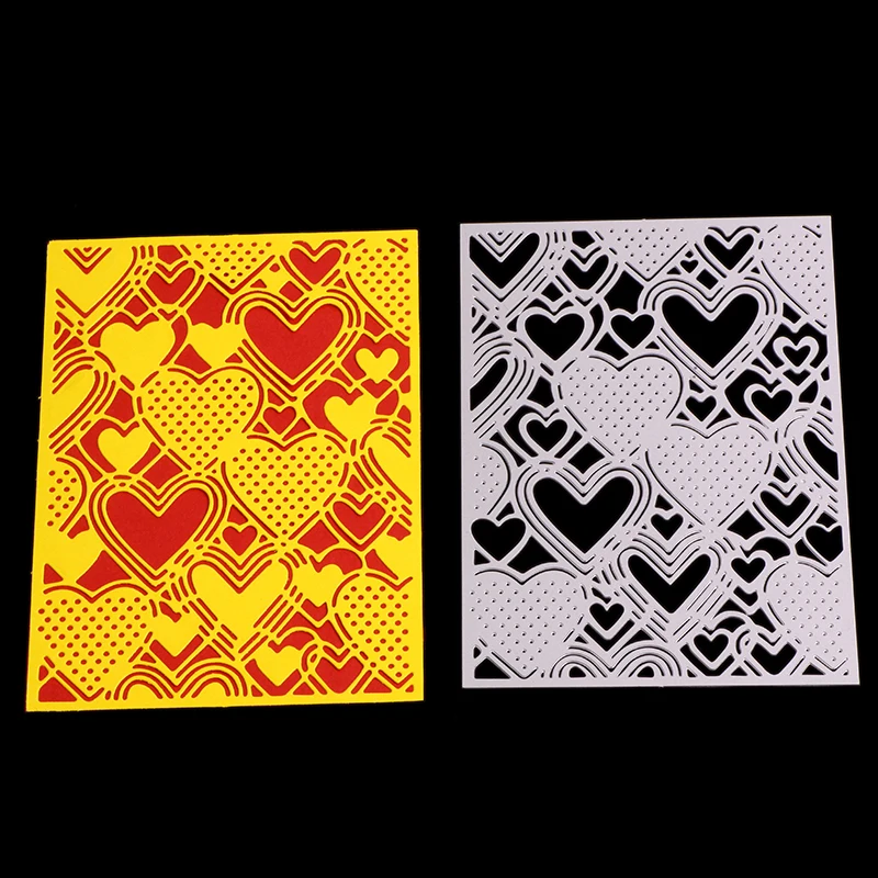 Love Cover Scrapbook Punch Metal Cutting Dies For Scrapbooking Stencils DIY Album Cards Decoration Embossing Die Cuts Cut Cutter | Дом и сад