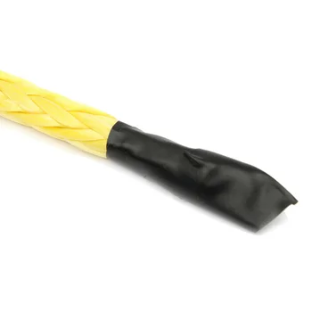 

Line Synthetic Winch Rope Cable Rope With Sheath 7700LBs Yellow 5mm / 3/16"
