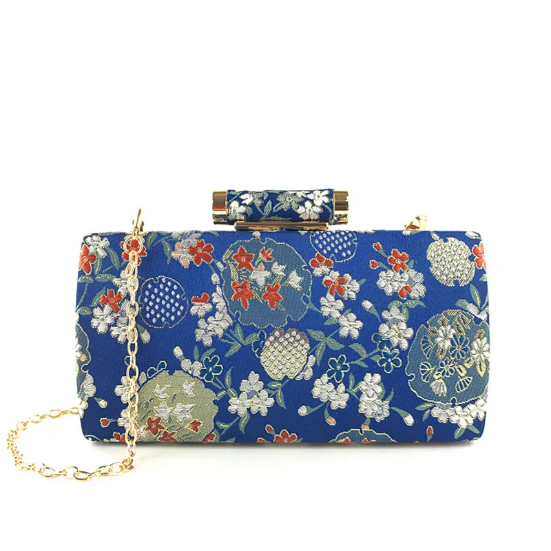 Модная классическая женская сумка с вышивкой, женская сумка с одним плечом вечерние платья