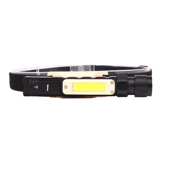 

XANES 3189B X PG+COB LED White Red White 5Modes USB Rechargeable Worklight Outdoor Camping Emergency LED Work Light Headlight