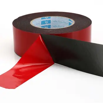 

20mmx10m Waterproof Mounting Adhesive Tape Double Side Foam Tape for Auto Cars Trims with Red Cover Film