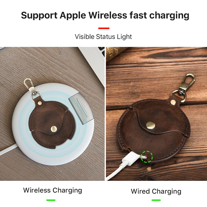 Чехол для наушников из натуральной кожи с Bluetooth защитный чехол Huawei Freebuds 3 новый
