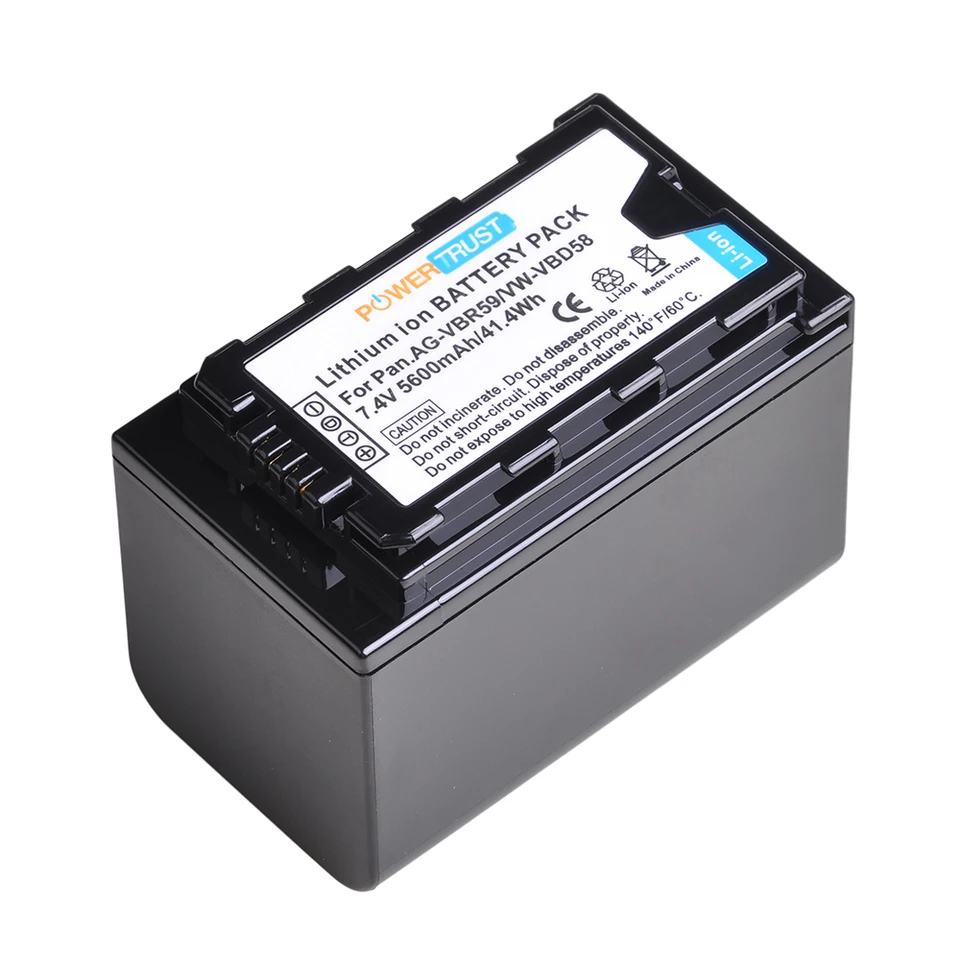 【新品・未使用】Panasonic AG-VBR59 ビデオカメラ用バッテリー Amazon.com : Kastar 2-Pack Battery Replacement for Panasonic