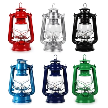 

Retro Classic Kerosene Lamp Dimmable Lanterns Wick Vintage Portable Camping Light