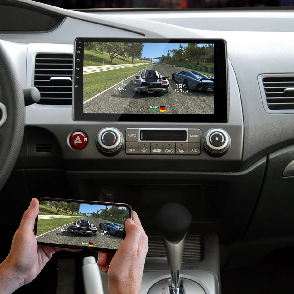 Excellent Jansite R9 4G 10" Car Radio For Honda Civic 2005-2011 RDS Wifi Android Touch screen Bluetooth Multimedia Video player with frame 10 Excellent Jansite R9 4G 10" Car Radio For Honda Civic 2005-2011 RDS Wifi Android Touch screen Bluetooth Multimedia Video player with frame 10