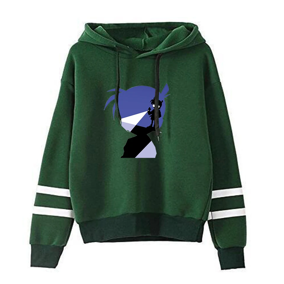  Detective Conan Fashion Print Case Closed Hoodies Outwear Sweatshirt Casual Unisex Soft Streetwear 