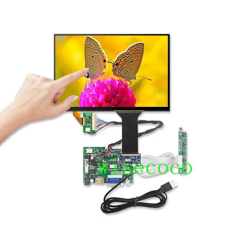 10 1 дюймов 1280*800 IPS сенсорный ЖК-комплект USB для Win7 8 Raspberry Pi Android Linux промышленное