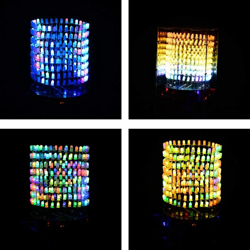 BESTLight Колонка пайка проект комплект цилиндрический аудио спектр DIY электронная практика комплект