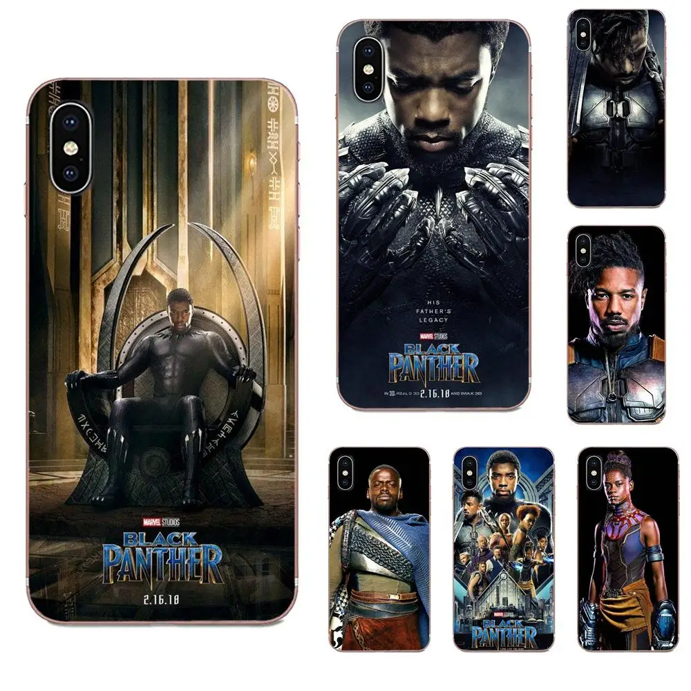 Мстители Marvel Comics Черная пантера дизайн для Apple iPhone 4 4S 5 5C 5S SE 6 6S 7 8 11 Plus Pro X XS Max XR