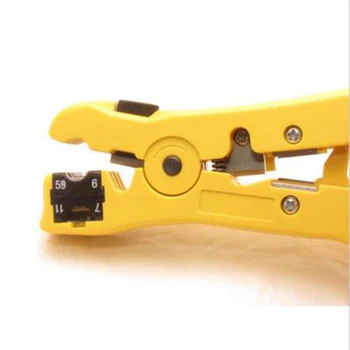 

Cable Cutter Network Tool Coax Stripper Coaxial RG6 RG59 RG7 RG11 UTP STP 8P
