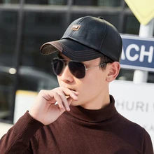 Зимняя Мужская бейсболка из искусственной кожи Кепка Gorras мужской Retor Hombre Мужская s бейсболка