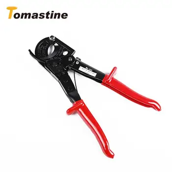 

260mm Hand Ratchet Cable Cutter Plier Ratchet Wire Cutter Plier Hand Tool Hand Plier for big cable Red