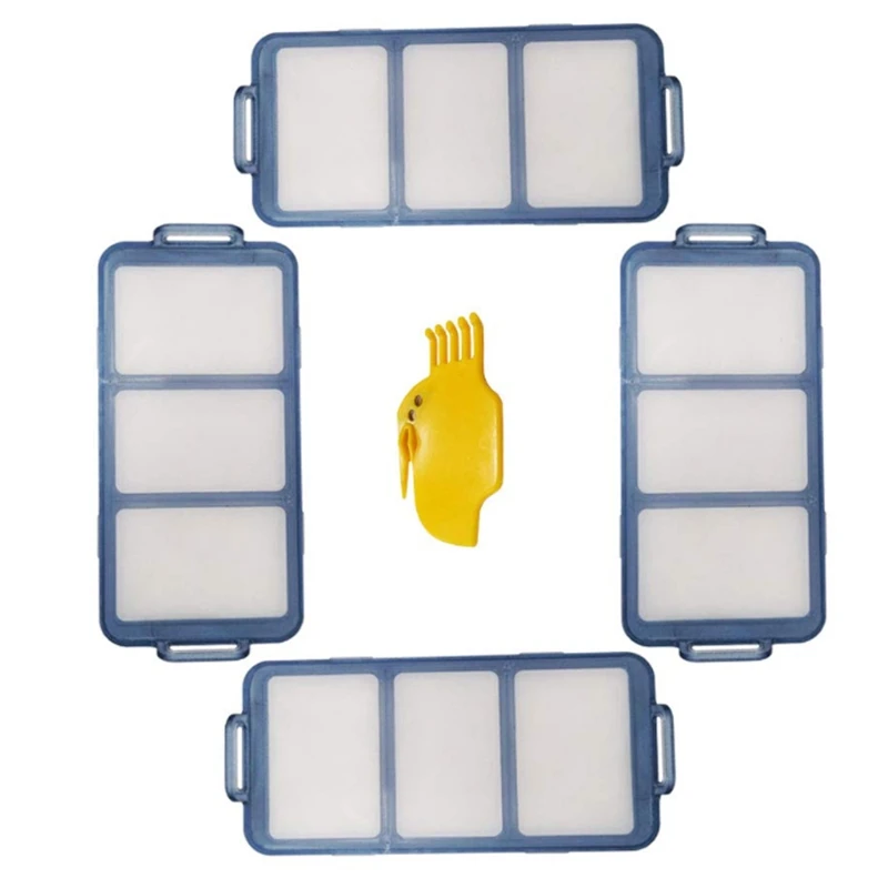 

5 Pcs Replacement Parts Rolling Brush Filters Side Brushes Compatible for Eufy Robovac 11S, Robovac 30 Robotic Vacuum Cleaner Ac