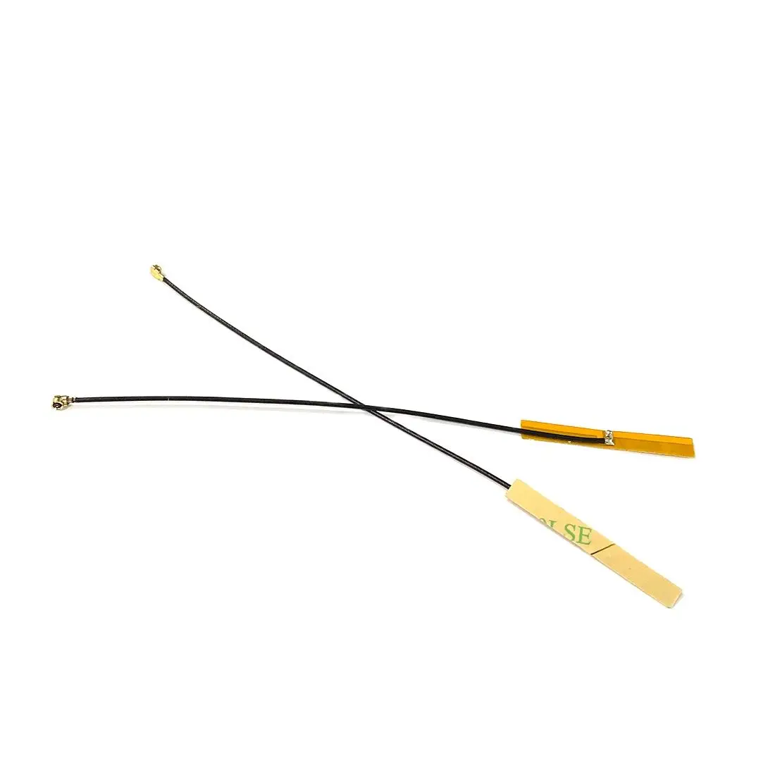 2pcs 2.4Ghz FPC Internal Antenna Wireless Module OMNI Aerial 40*5*0.1mm IPEX Connector 2pcs silver tone radio receiver telescopic antenna replacement 5 section 90mm aerial flat connector wholesale