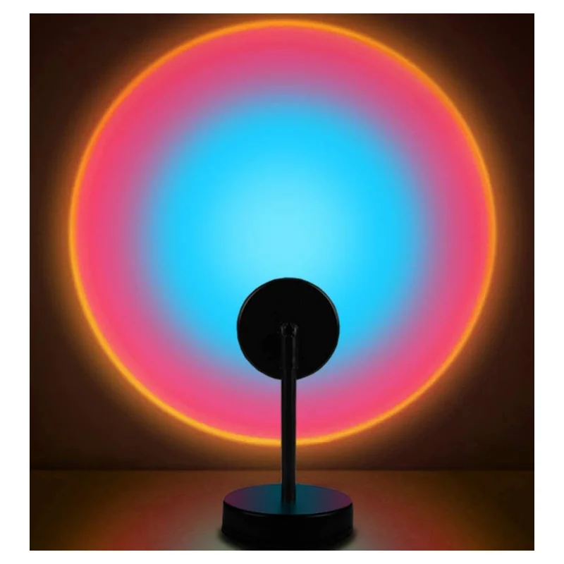 Rainbow Sun Pursonic Sunset Projector Lamp With USB Connectivity