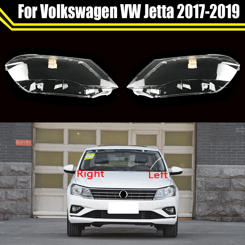 For Volkswagen Vw Jetta 2017 2018 2019 Headlamp Transparent Cover