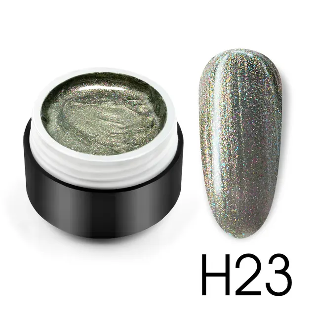 CANNI Laser Rainbow Series Nail Painting Color Gel - H23