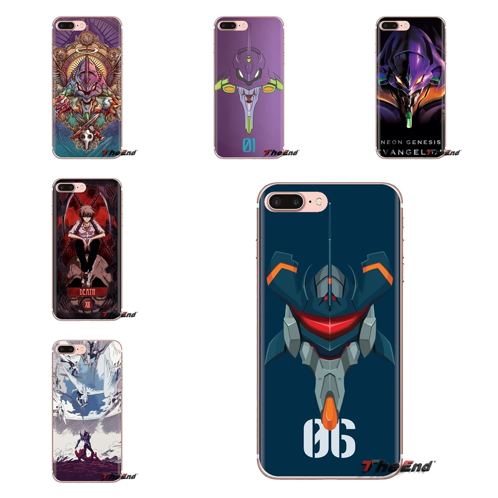 Прозрачные мягкие чехлы Аска Лэнгли сорью (Evangelion блок для samsung Galaxy S3 S4 S5 мини S6 S7