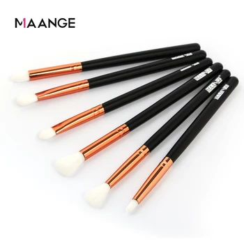 

MAANGE 6 Pcs Professional Eye Makeup Brushes Set Multifunction Powder Concealer Eyeshadow Make Up Brush Kit Beauty Tool Fashion