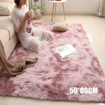 

Simple Nordic Carpet Long Plush Soft Carpet Rug for Bedroom Living RoomAnti-slip carpet home decoration carpet BV789