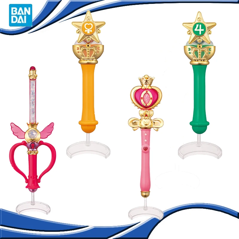 Оригинальный Bandai Сейлор Мун гашапон медальон звезда Маскировка игрушечные ручки