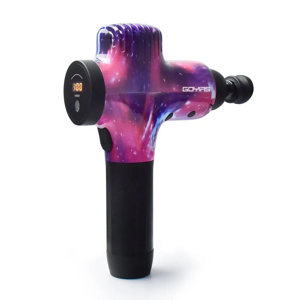 Goyirs Handheld Percussion LCD touch screen Massage Gun Deep Tissue Massager Device 5 Speeds Super Quiet 1 Goyirs Handheld Percussion LCD touch screen Massage Gun Deep Tissue Massager Device 5 Speeds Super Quiet 2