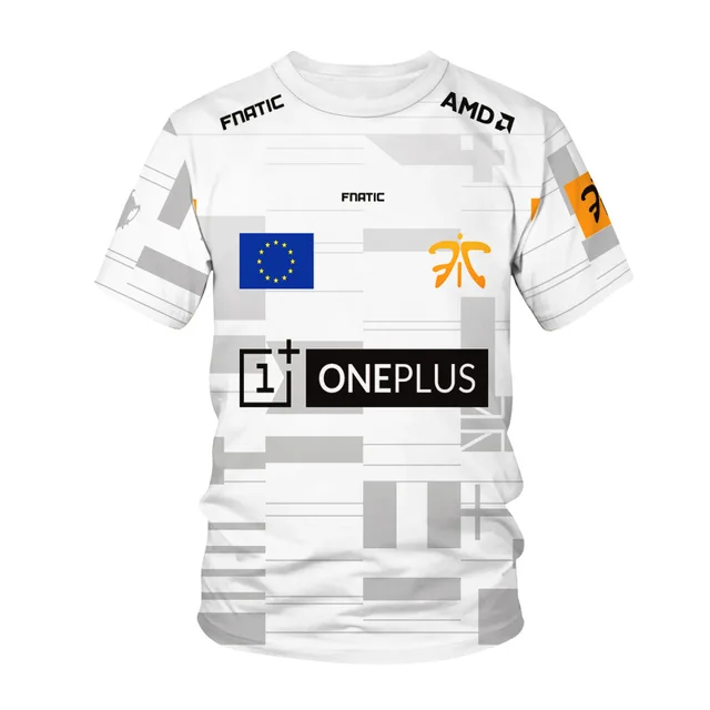 2021 G2 German E-Sports New Sports Uniform G2 National Team Jersey G2 Team T-Shirt League of Legends T-shirt Game 3D Jersey DJ-251