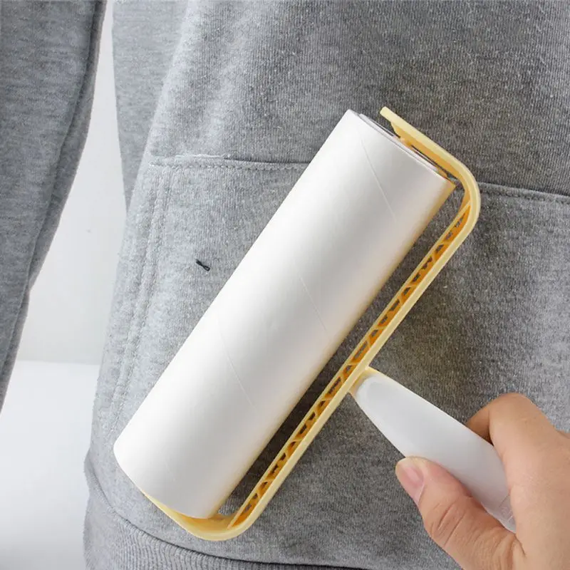 Sticky Lint Rollers Home Cleaning Tools Clothes Sofa Dust Hair Clean Brushes With Handle