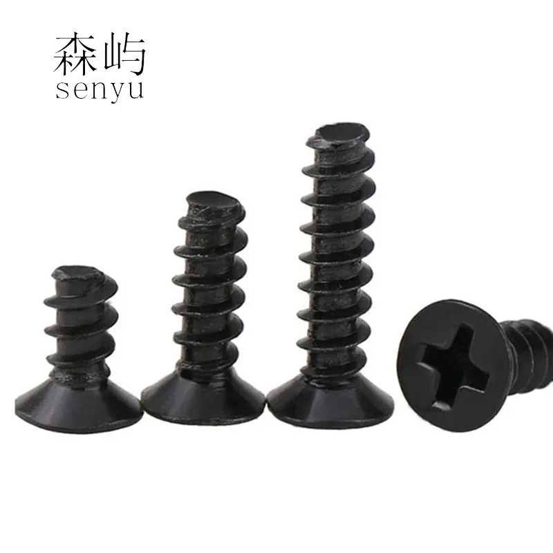 Luchang M1.2 M1.4 M1.7 M2 M2.3 M2.6 M3 Philips крест круглый потайной плоской головкой хвост