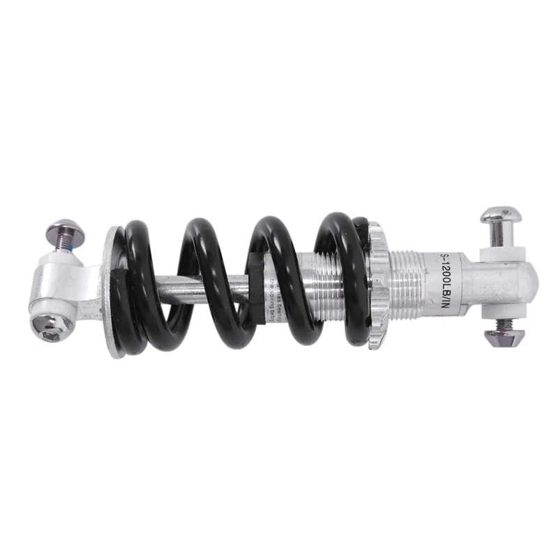 

750 pounds Suspension Oscillation Shock Absorber in Aluminum for Mountain Bike, Black