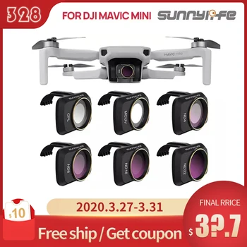 

For DJI mavic mini filters camera lens UV CPL ND 8 16 32 64 Filter Kit for DJI Mavic Mini ND8 ND16 ND32 ND64 PL