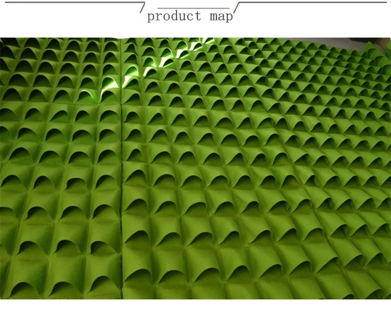 Настенные подвесные посадочные сумки 18/36/49/72 карманы зеленый растут мешок Вертикальный Сад овощей жизни садовая сумка Цветы поставка