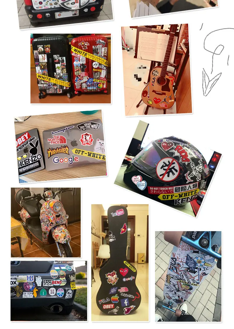 50pcs/pack Cartoon Anime Detective Conan Sticker Toy Laptop Skateboard Refrigerator Luggage Decoration Sticker