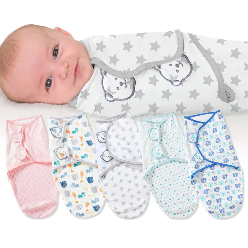 06 Months Newborn Babies Kids Baby Cute Swaddling Blanket Sleeping