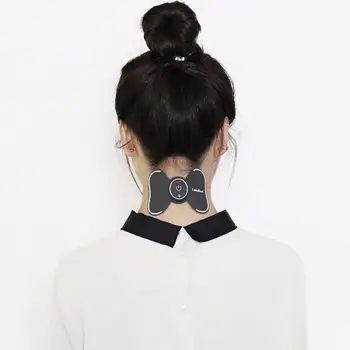 

Mini Low Frequency Charging Massage Sticker Portable Cervical Vertebra Massager Classic Colors and Simple Durable Design
