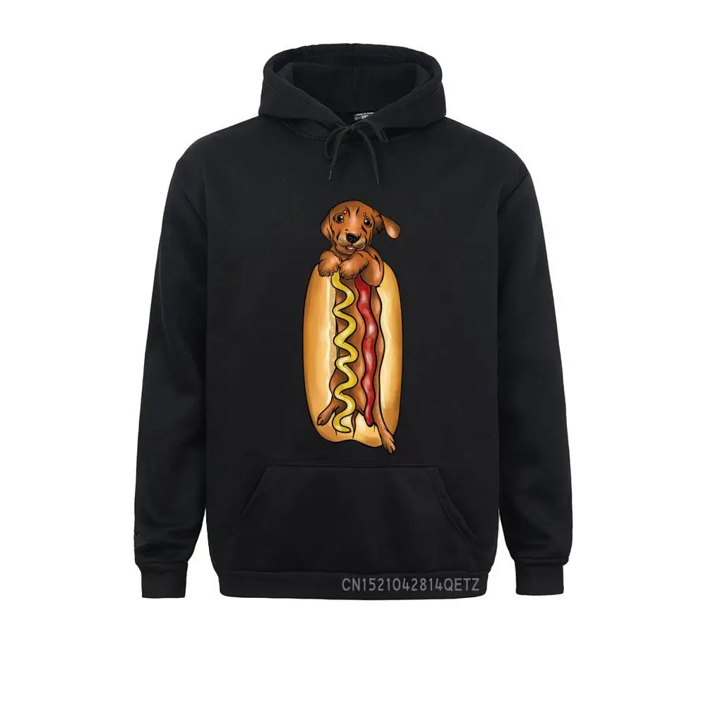 Dachshund Hot Dog Funny Graphic Shirts for Kids T-Shirt__B7786 Sweatshirts April FOOL DAY Printed Hoodies Long Sleeve New Arrival Clothes Young Dachshund Hot Dog Funny Graphic Shirts for Kids T-Shirt__B7786black