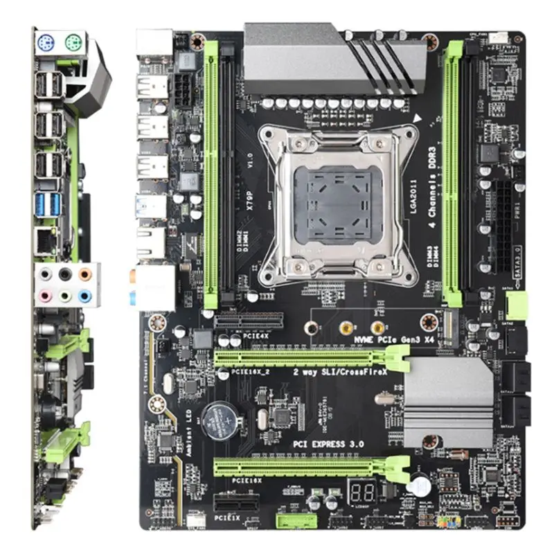 Прямая поставка X79T DDR3 PC USB 2,0 материнская плата LGA 2011 процессор компьютерная игровая поддержка M.2 E5-2680V2 i7 SATA 3,0 USB 3,0 для Intel B75
