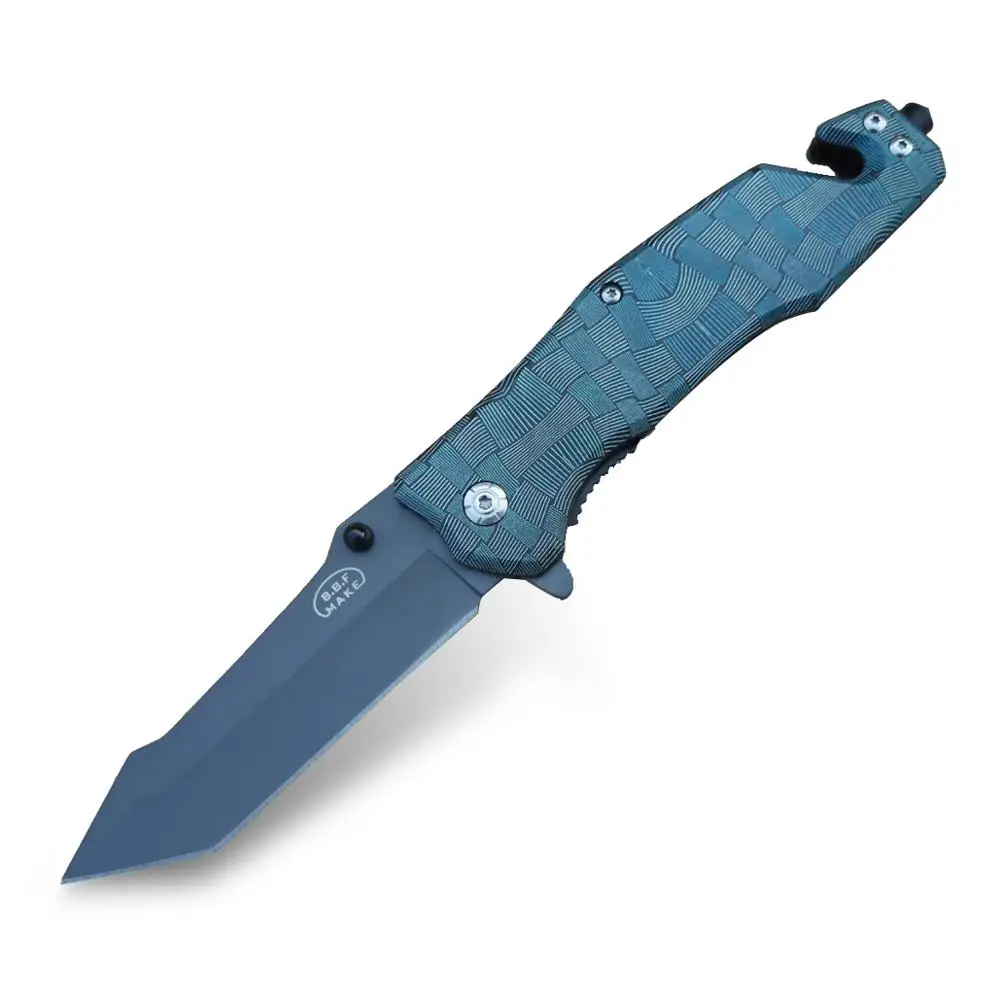 Складной нож быстрооткрывающийся тактический карманный для выживания