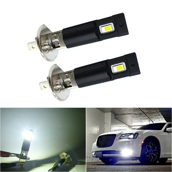 

2x H11 H8 LED 9006 HB4 H1 H7 LED Bulbs Car Fog Lights For Toyota Corolla RAV4 Yaris Prius C Camry Avensis Highlander Prado White