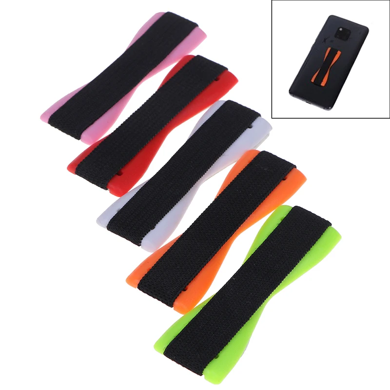 

Anti Slip Elastic Band Strap Universal Phone Holder For Apple iPhone Samsung Finger Grip for Mobile Phones Tablets
