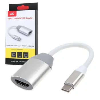 

New USB-C USB 3.1 Type C To HDMI Converter Adapter Cable For Macbook Chromebook