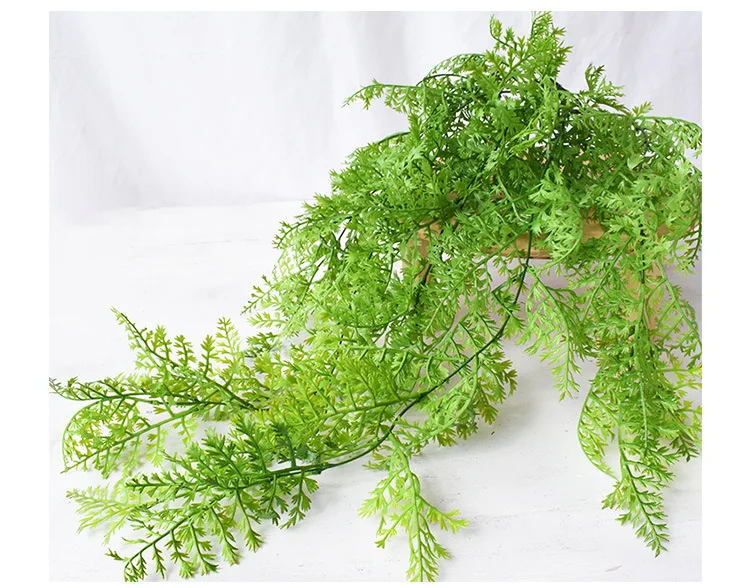 5 вилок искусственный Maidenhair папоротник имитация зеленых персидских папоротников искусственные листья из ротанга домашний сад свадебные украшения